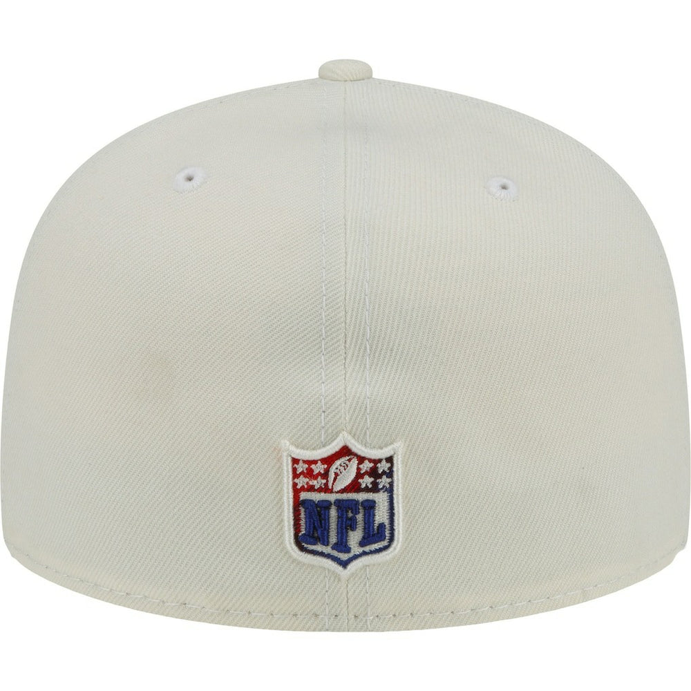 New York Giants New Era Chrome Color Dim 59FIFTY Fitted Hat - Cream online