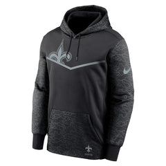 New Orleans Saints RFLCTV Chevron Pullover Hoodie - Black online