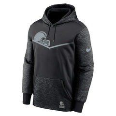 Cleveland Browns RFLCTV Chevron Pullover Hoodie - Black online
