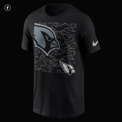 Arizona Cardinals RFLCTV T-Shirt - Black on sale