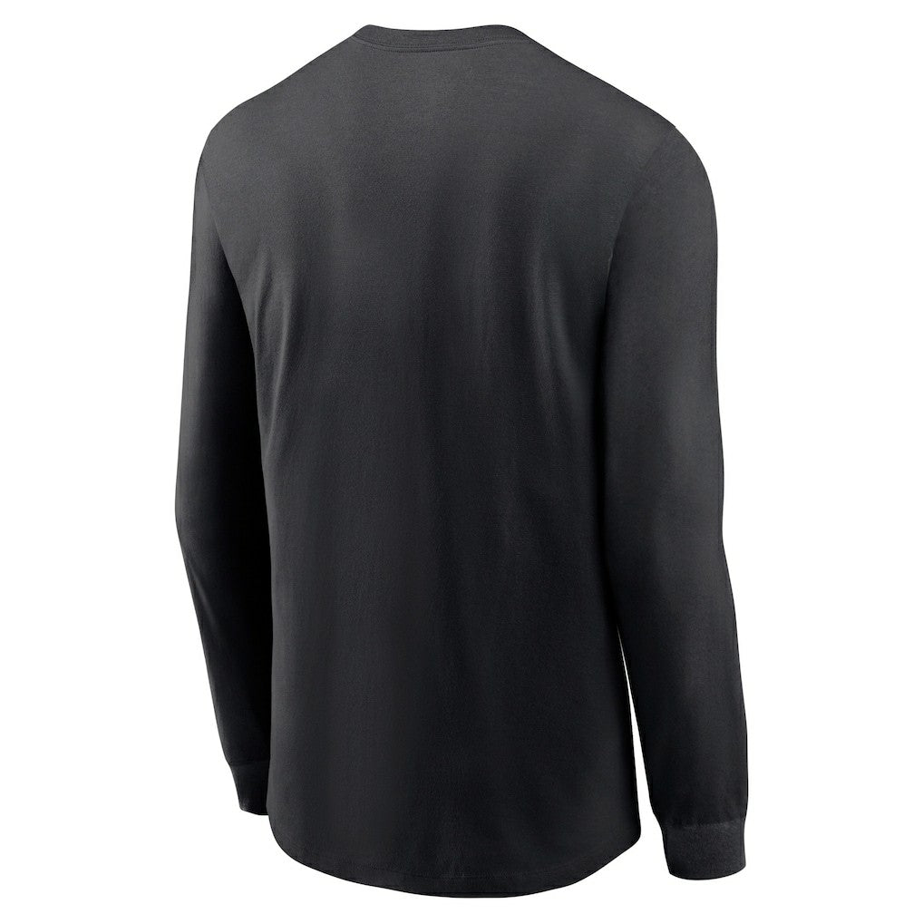 Las Vegas Raiders RFLCTV Name and Logo T-Shirt - Black on sale