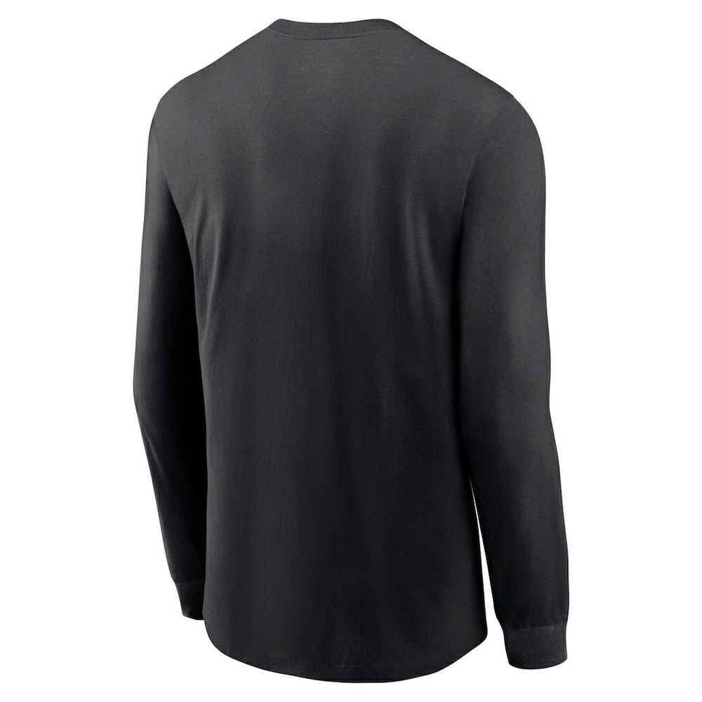 Las Vegas Raiders RFLCTV Name and Logo T-Shirt - Black on sale