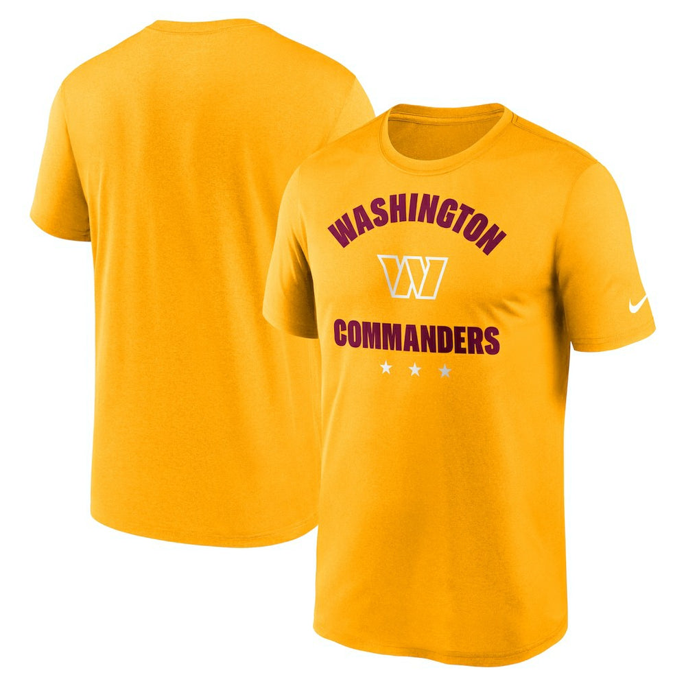 Washington Commanders Arch Legend T-Shirt - Gold discount