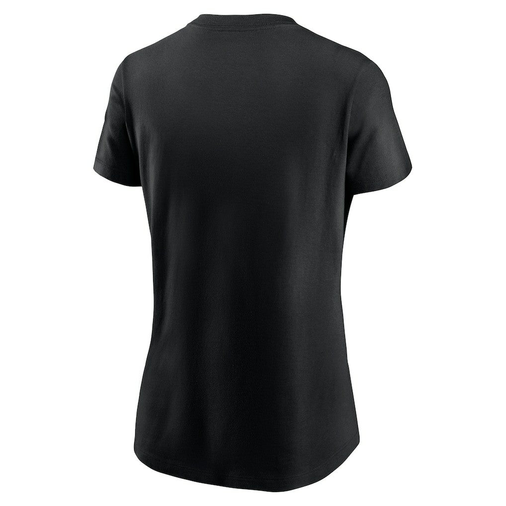 Washington Commanders Women's Logo Cotton Essential T-Shirt - Black discount