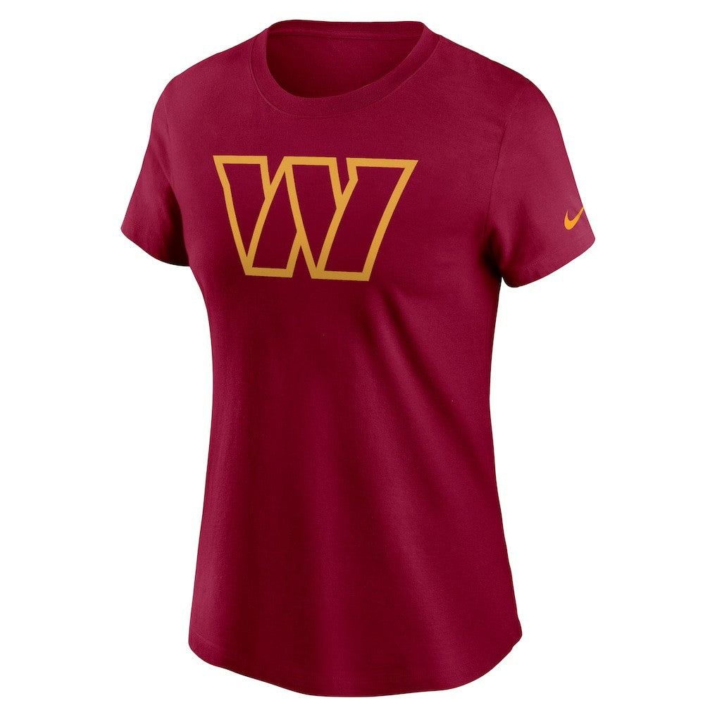 Washington Commanders Women's Logo Cotton Essential T-Shirt - Burgundy online