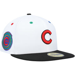 Chicago Cubs 1962 MLB All-Star Game Primary Eye 59FIFTY Fitted Hat White/Black
