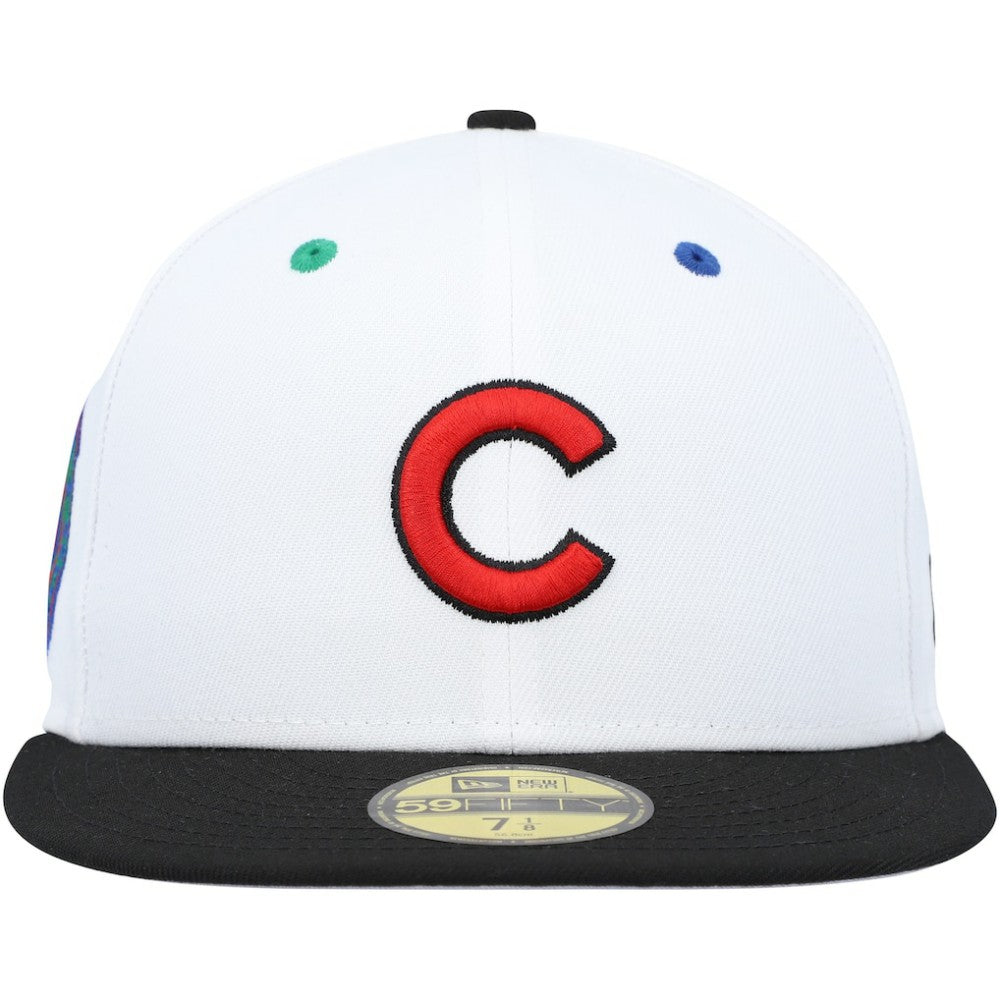 Chicago Cubs 1962 MLB All-Star Game Primary Eye 59FIFTY Fitted Hat White/Black