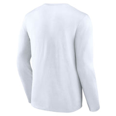 Milwaukee Brewers Pressbox Long Sleeve T-Shirt White