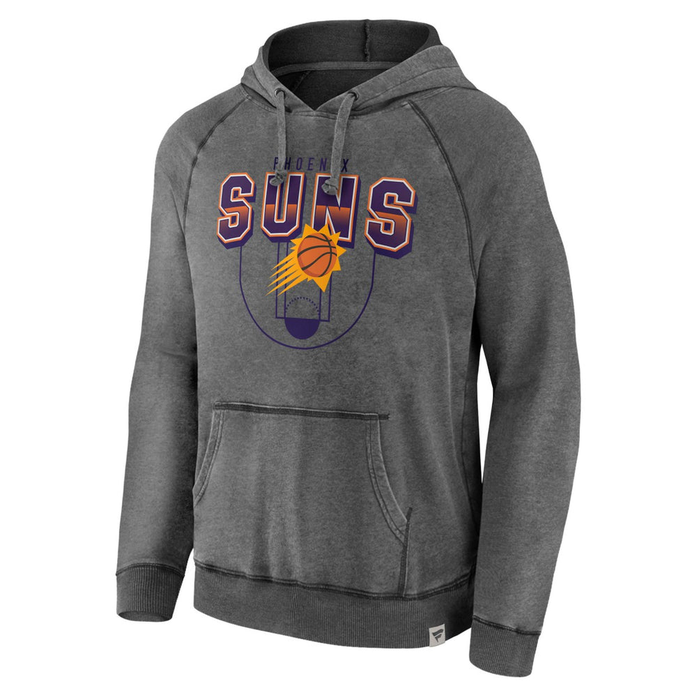 Phoenix Suns True Classics Vintage Snow Wash Raglan Pullover Hoodie - Gray shop