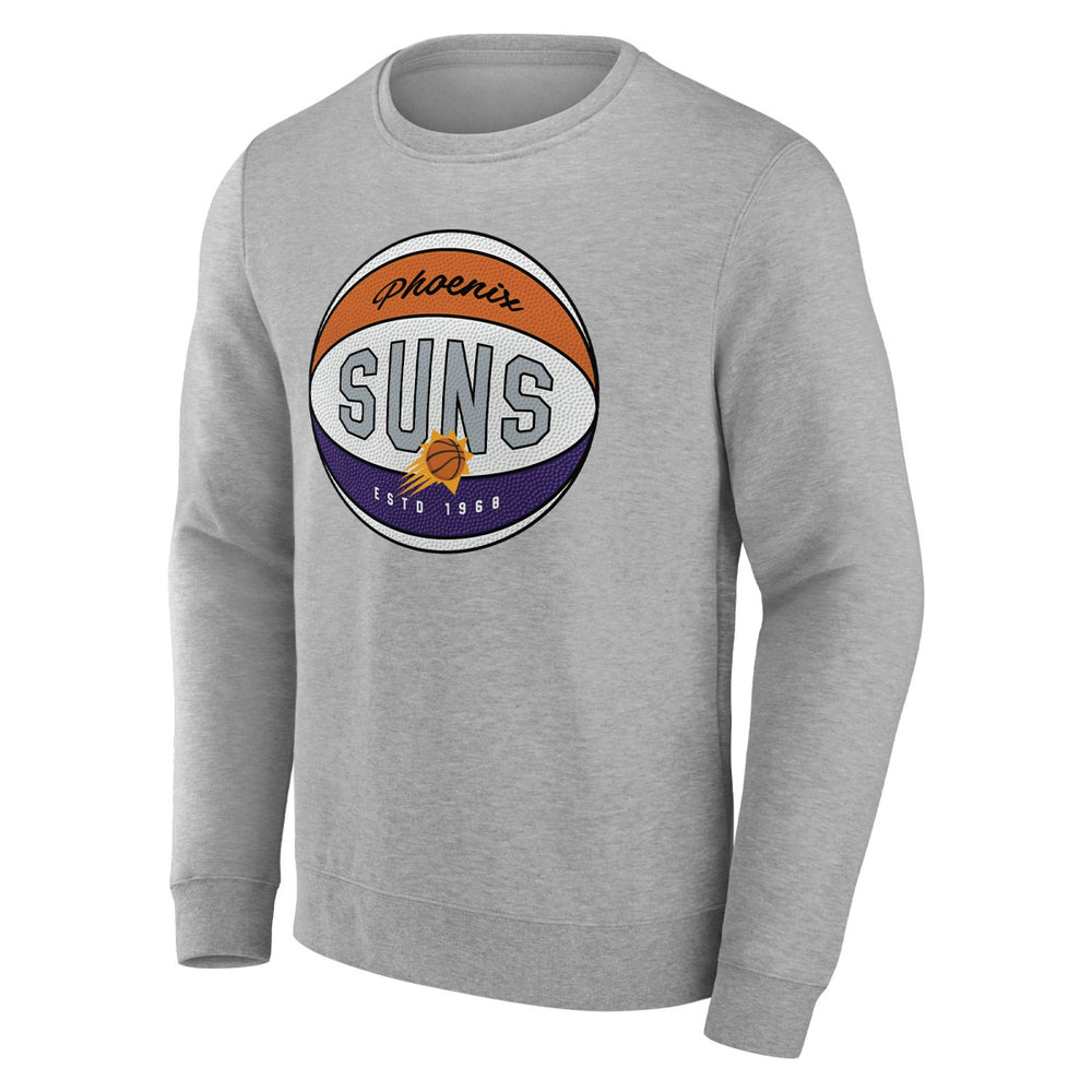 Phoenix Suns True Classics Vint Pullover Sweatshirt - Heathered Gray online