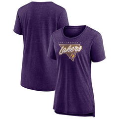 Los Angeles Lakers Women's True Classics Tri-Blend T-Shirt - Heathered Purple online