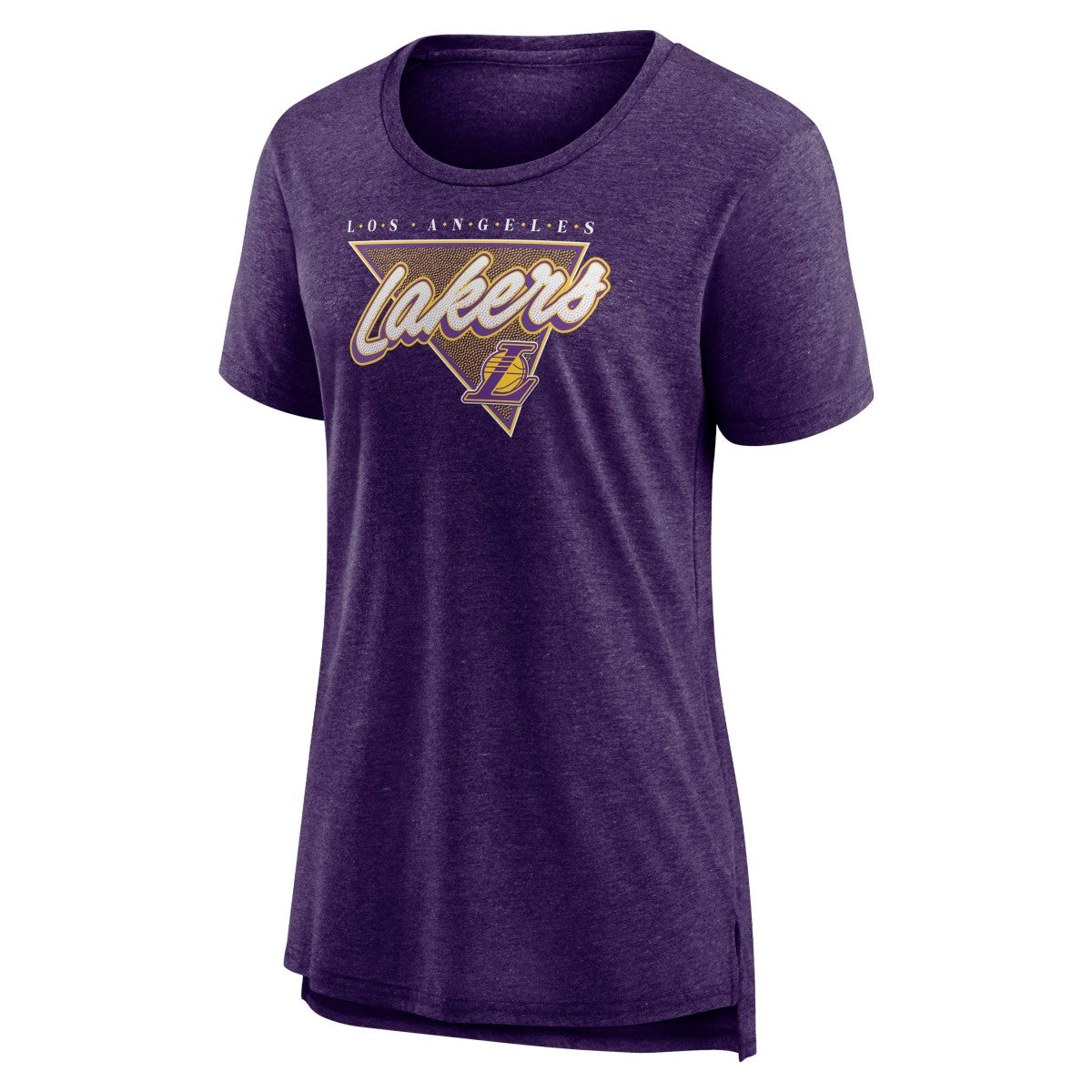 Los Angeles Lakers Women's True Classics Tri-Blend T-Shirt - Heathered Purple online