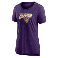 Los Angeles Lakers Women's True Classics Tri-Blend T-Shirt - Heathered Purple online