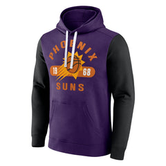 Phoenix Suns Attack Colorblock Pullover Hoodie - Purple/Black shop