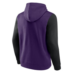 Phoenix Suns Attack Colorblock Pullover Hoodie - Purple/Black shop