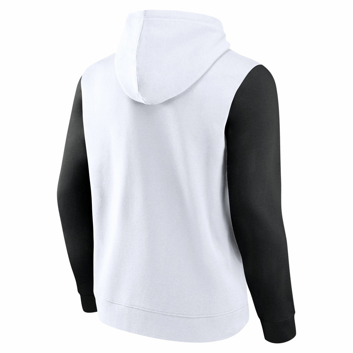 Utah Jazz Attack Colorblock Pullover Hoodie - White/Black outlet