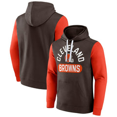 Cleveland Browns Extra Point Pullover Hoodie - Brown on sale