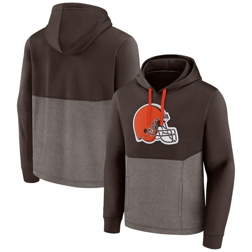 Cleveland Browns Winter Camp Pullover Hoodie - Brown sale