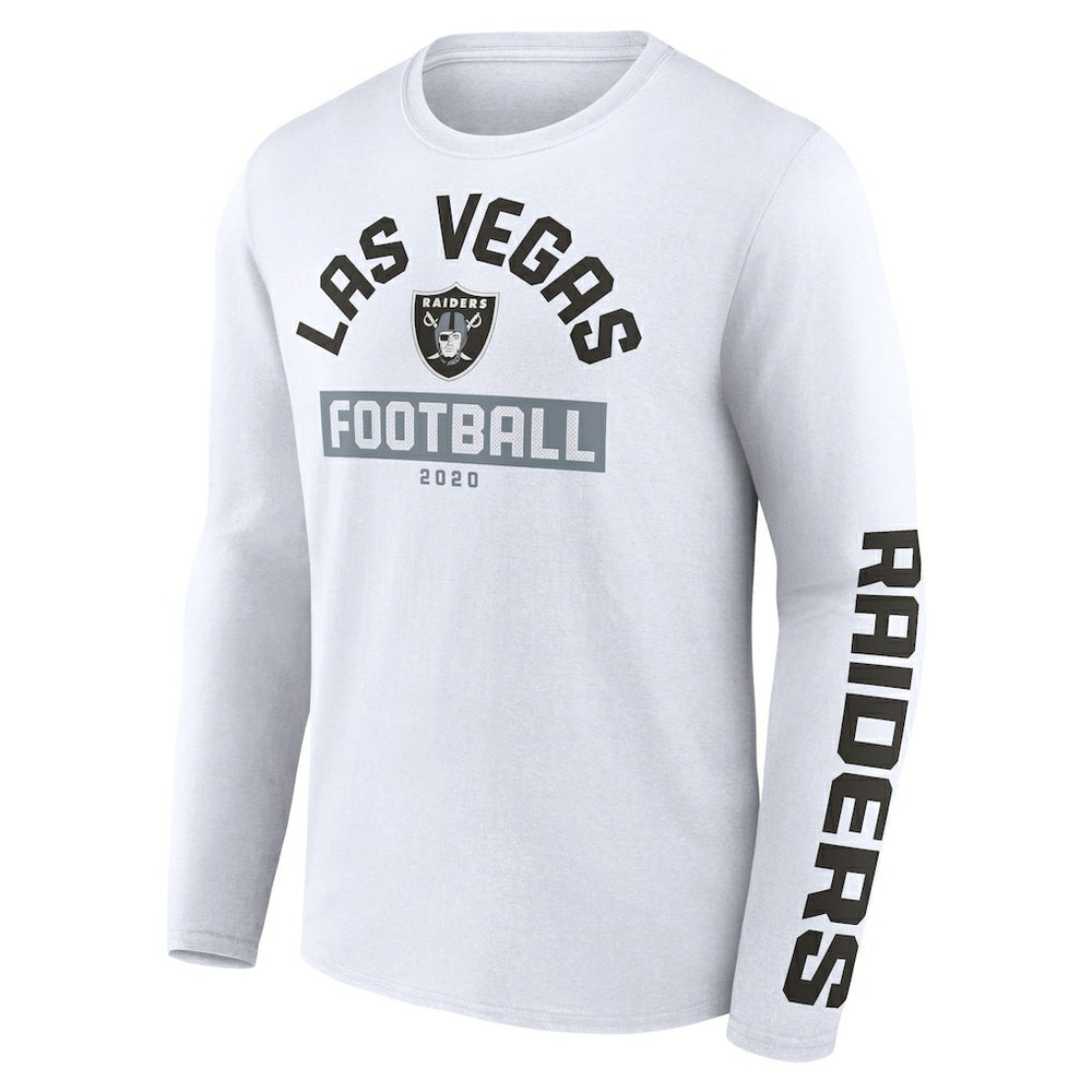 Las Vegas Raiders Long and Short Sleeve Two-Pack T-Shirt - Black/White online