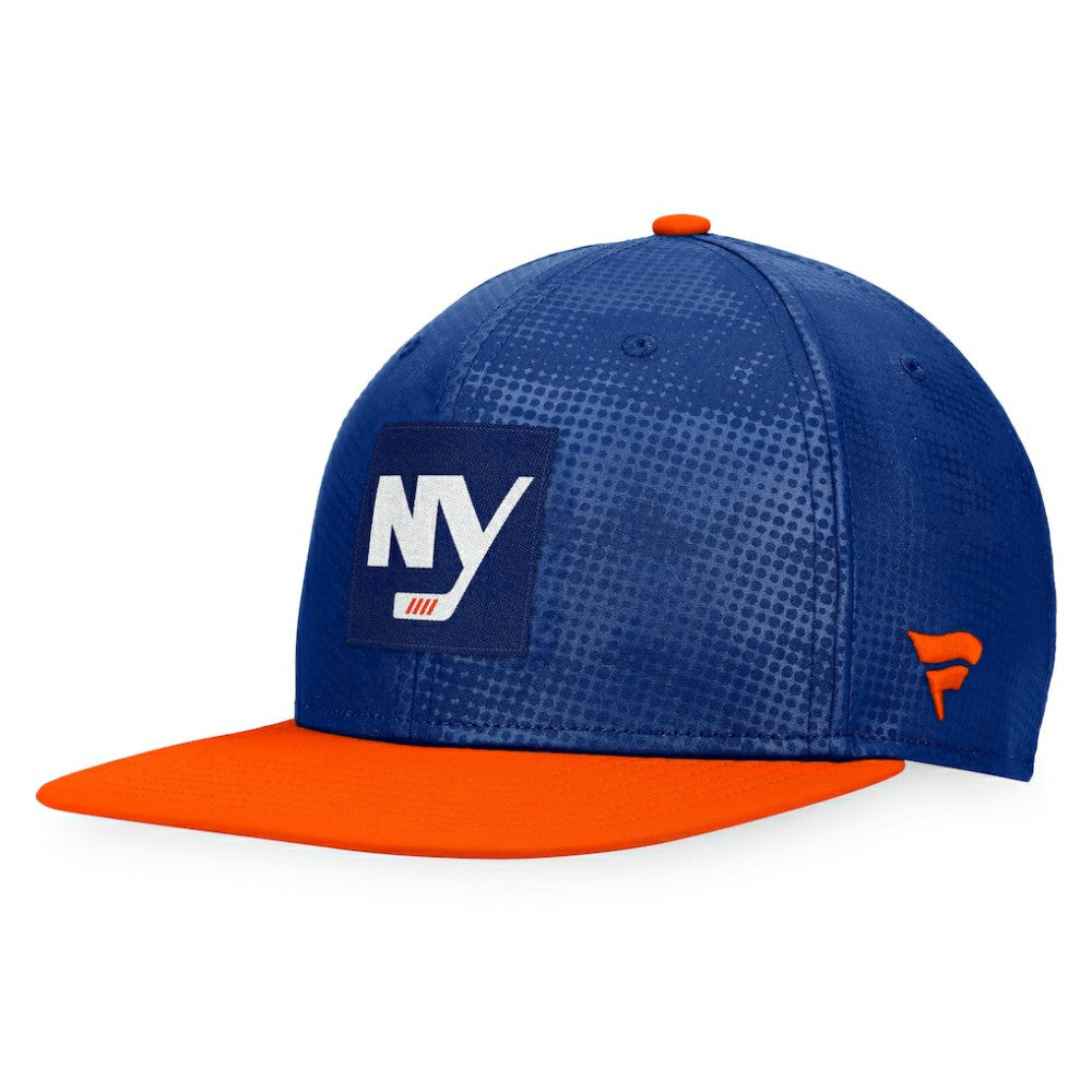 New York Islanders Fanatics Authentic Pro Alternate Logo Snapback Hat - Royal/Orange Hats