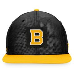 Boston Bruins Fanatics Authentic Pro Alternate Logo Snapback Hat - Black/Gold Hats