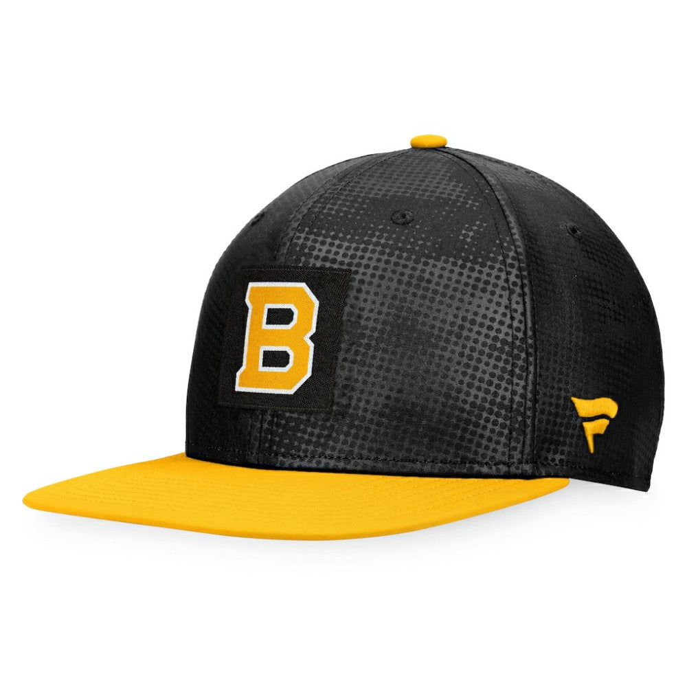 Boston Bruins Fanatics Authentic Pro Alternate Logo Snapback Hat - Black/Gold Hats