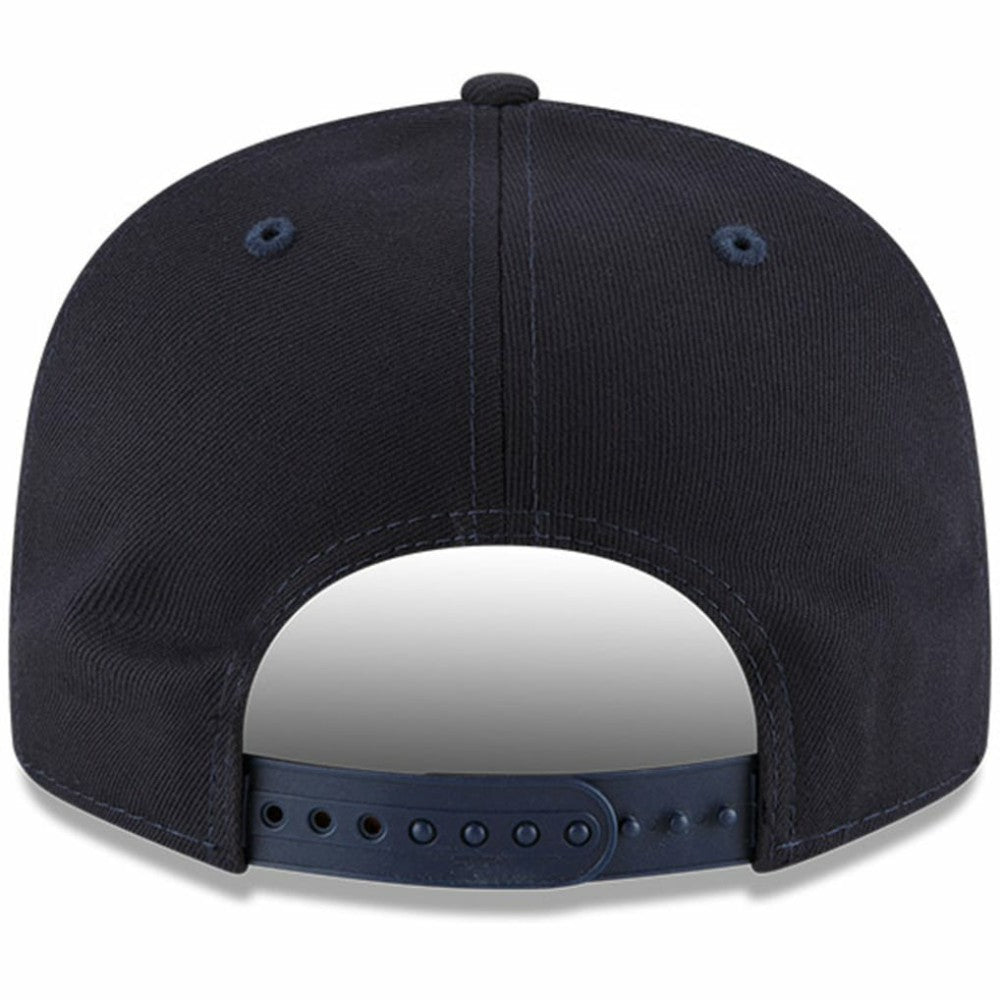 Detroit Tigers Logo Team Color 9FIFTY Snapback Hat Navy