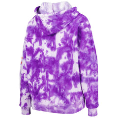 Phoenix Suns Women's Brushed Cotton Tie-Dye Pullover Hoodie - Purple on sale