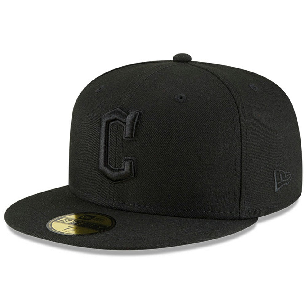 Cleveland Guardians 59FIFTY Fitted Hat Black/Black
