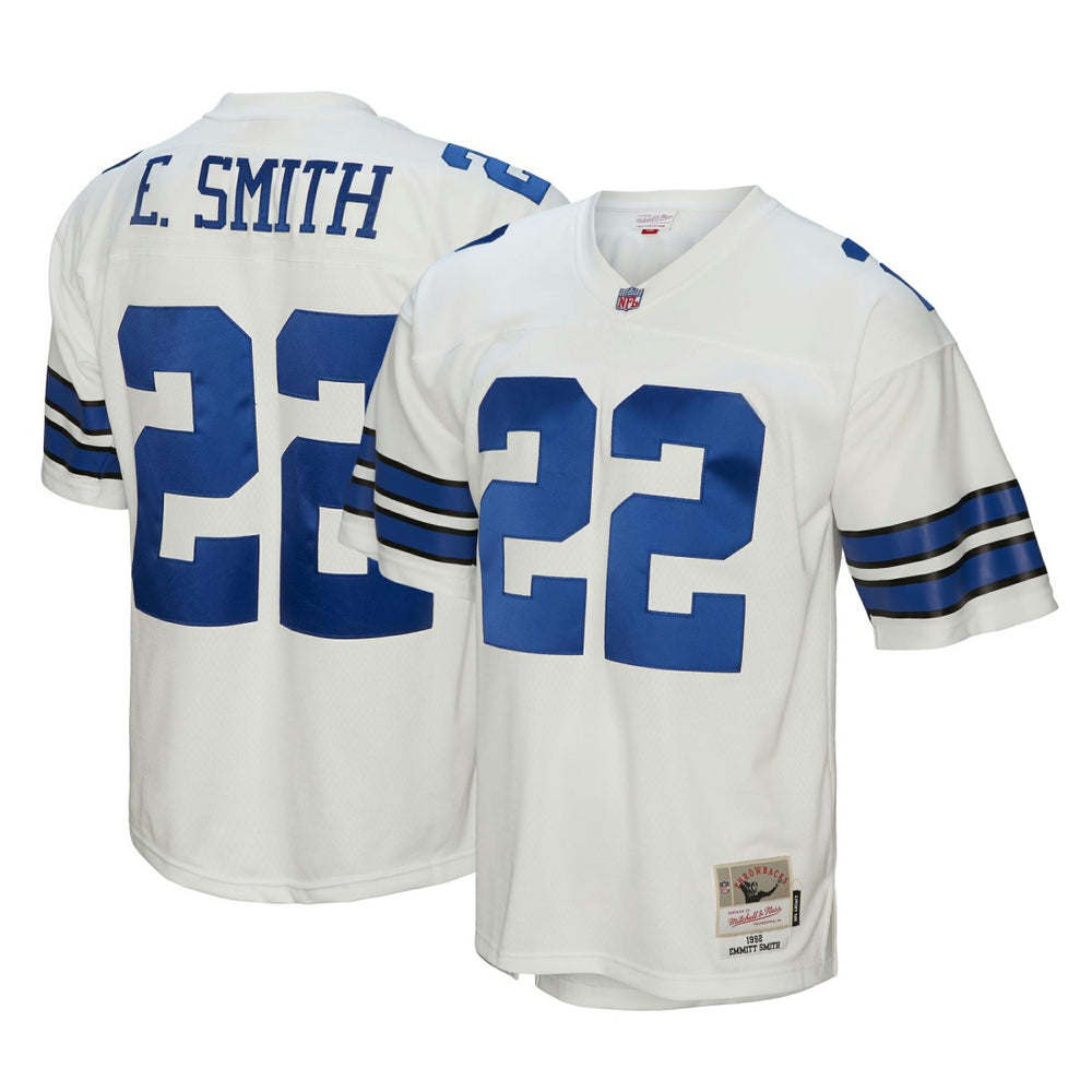 Emmitt Smith Dallas Cowboys Youth Retired Player Legacy Jersey - White sale