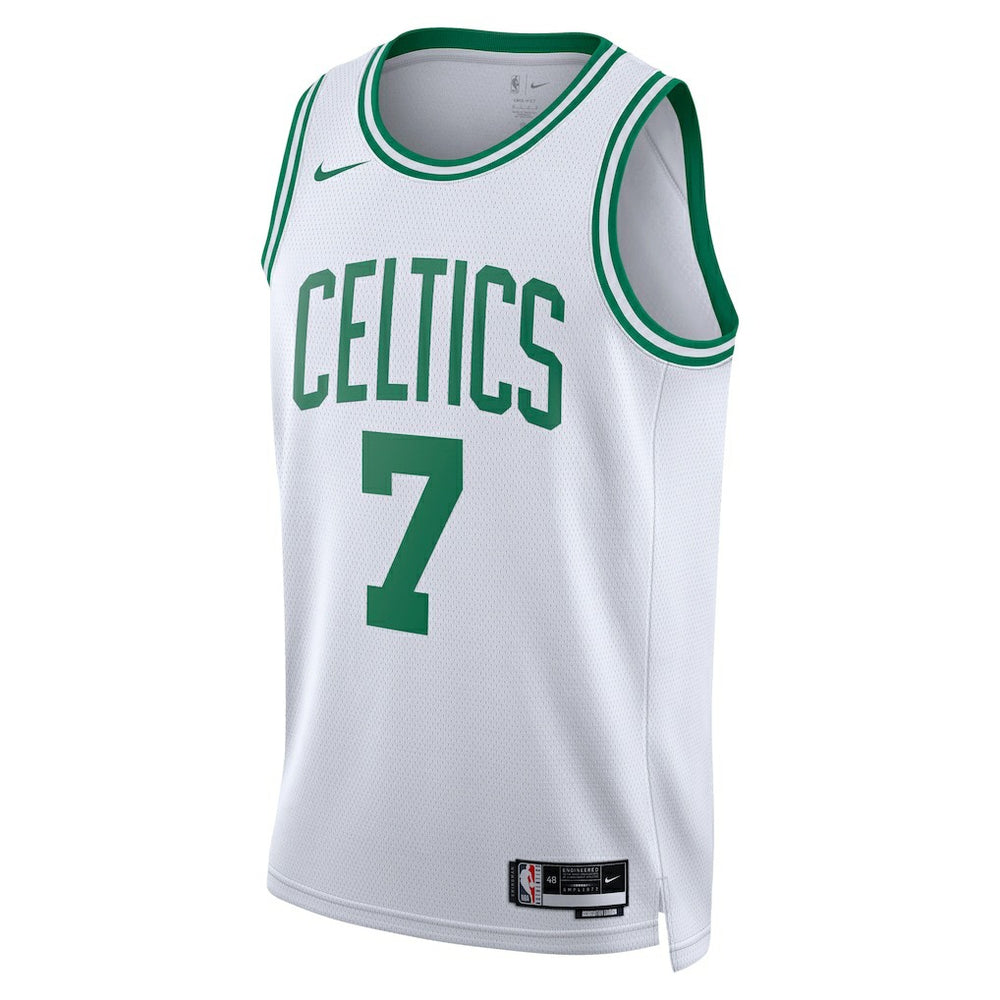 Jaylen Brown Boston Celtics Unisex Swingman Jersey - Association Edition - White for sale