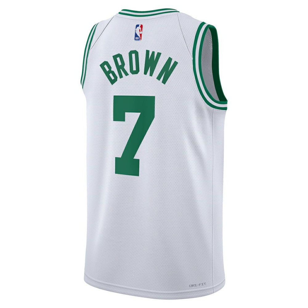 Jaylen Brown Boston Celtics Unisex Swingman Jersey - Association Edition - White for sale