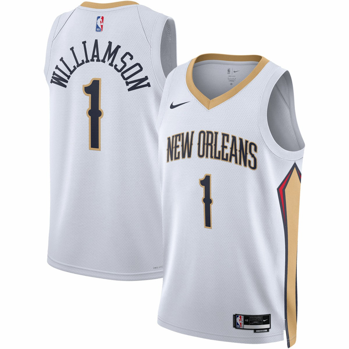 Zion Williamson New Orleans Pelicans Unisex Swingman Jersey - Association Edition - White outlet