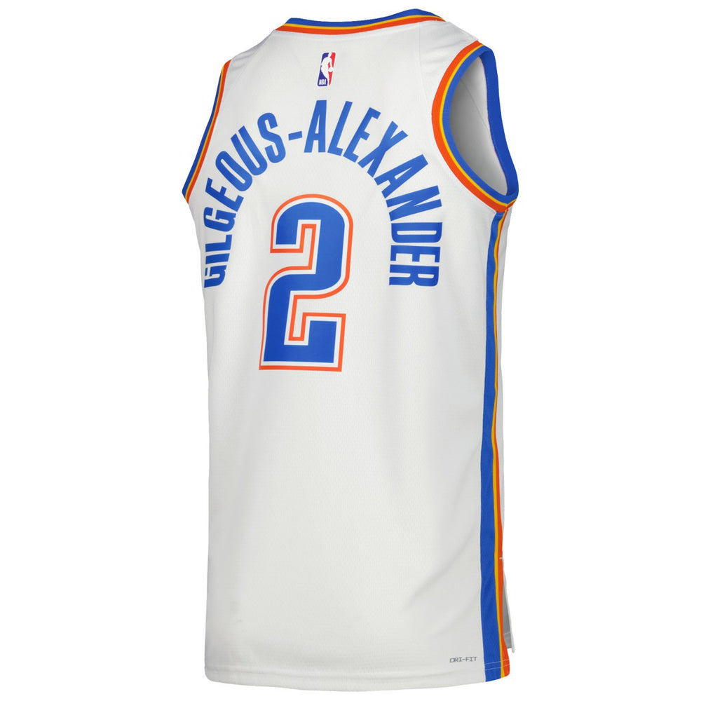 Shai Gilgeous-Alexander Oklahoma City Thunder Unisex Swingman Jersey - Association Edition - White online