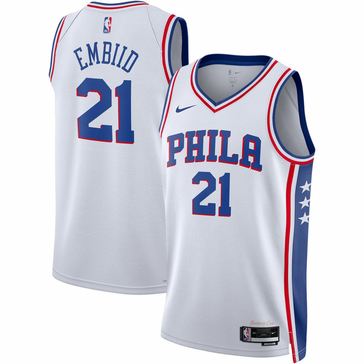 Joel Embiid Philadelphia 76ers Unisex Swingman Jersey - Association Edition - White sale