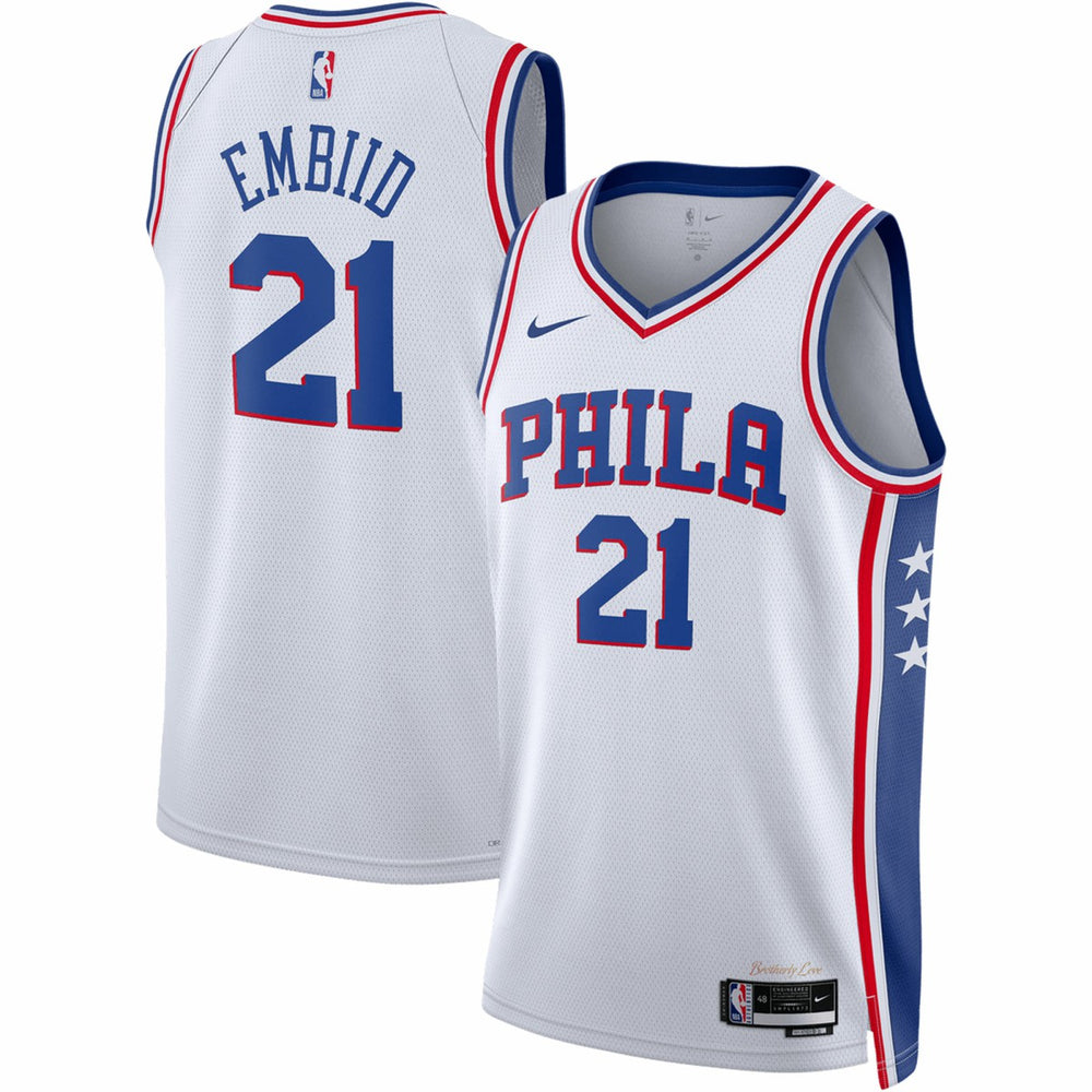 Joel Embiid Philadelphia 76ers Unisex Swingman Jersey - Association Edition - White sale