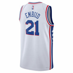 Joel Embiid Philadelphia 76ers Unisex Swingman Jersey - Association Edition - White sale