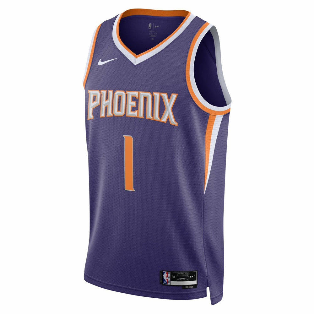 Devin Booker Phoenix Suns Unisex Swingman Jersey - Icon Edition - Purple cheap