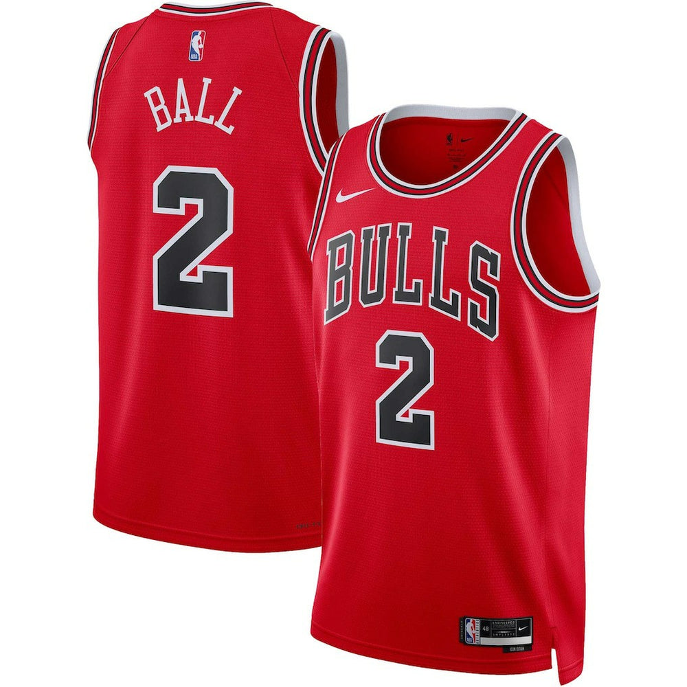Lonzo Ball Chicago Bulls Unisex Swingman Jersey sale - Icon Editi- Red shop