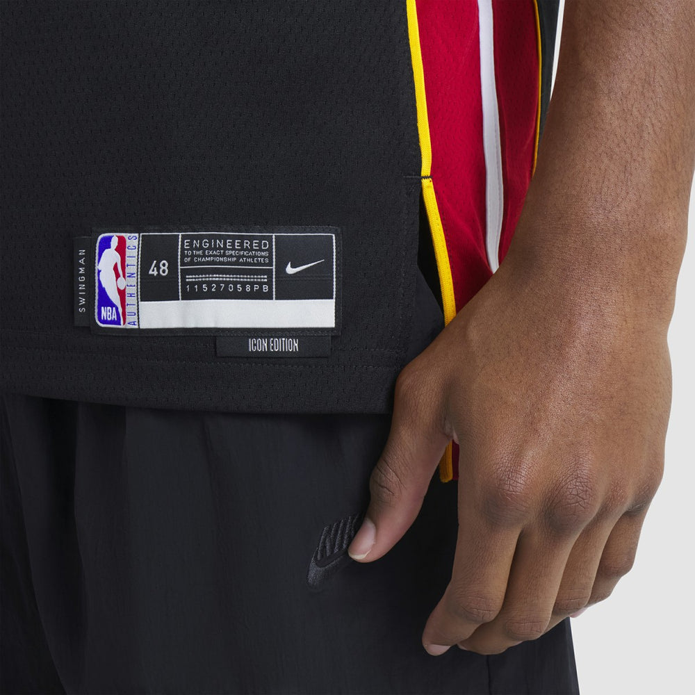 Tyler Herro Miami Heat Unisex Swingman Jersey - Icon Edition - Black sale