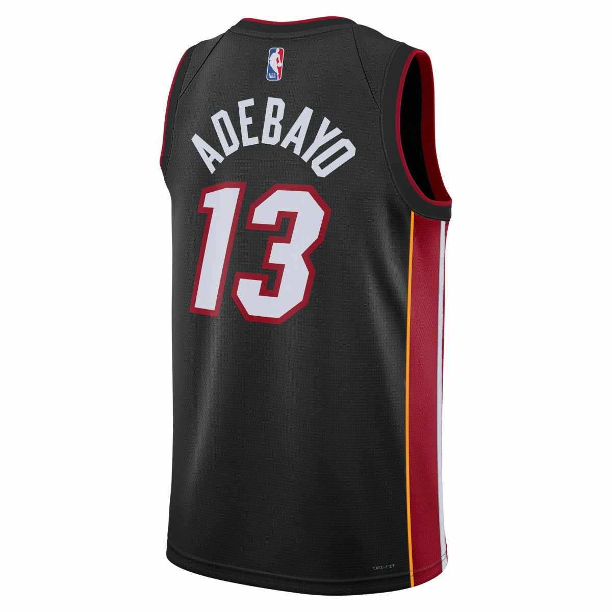 Bam Adebayo Miami Heat Unisex Swingman Jersey - Icon Edition - Black for sale
