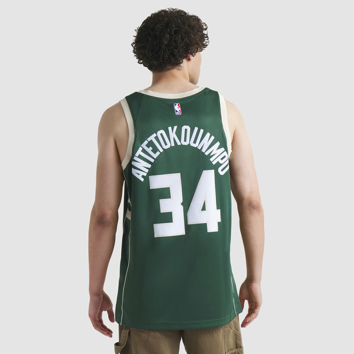 Giannis Antetokounmpo Milwaukee Bucks Unisex Swingman Jersey - Icon Edition - Hunter Green online
