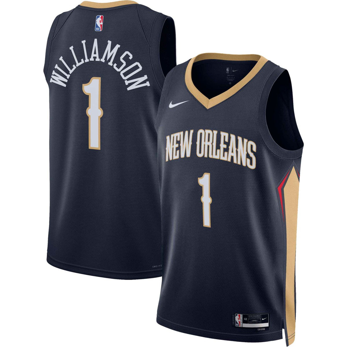 Zion Williamson New Orleans Pelicans Unisex Swingman Jersey - Icon Edition - Navy for sale