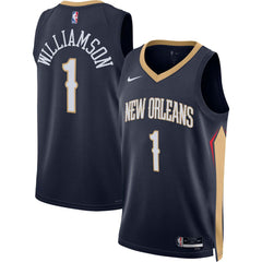 Zion Williamson New Orleans Pelicans Unisex Swingman Jersey - Icon Edition - Navy for sale