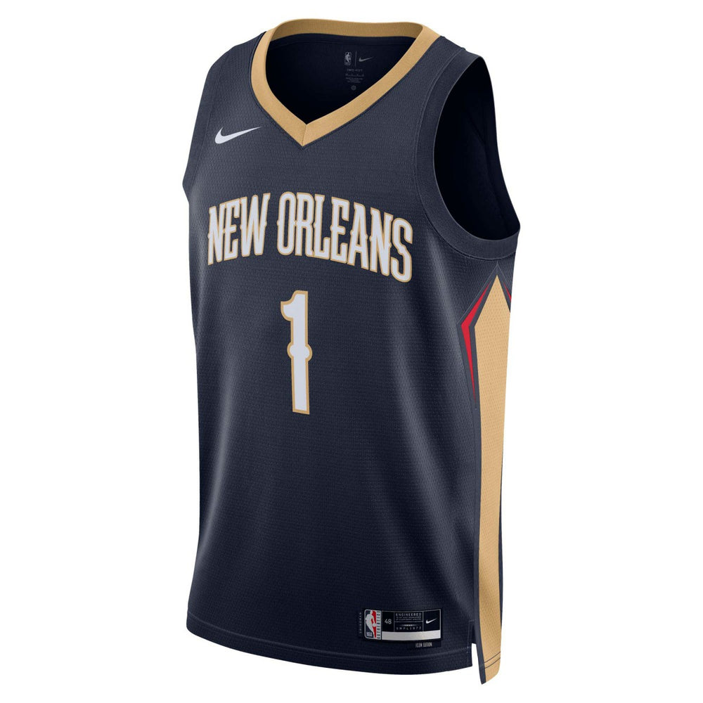 Zion Williamson New Orleans Pelicans Unisex Swingman Jersey - Icon Edition - Navy for sale