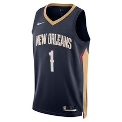 Zion Williamson New Orleans Pelicans Unisex Swingman Jersey - Icon Edition - Navy for sale