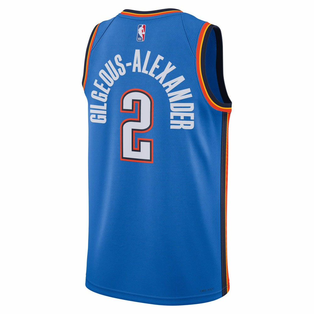 Shai Gilgeous-Alexander Oklahoma City Thunder Unisex Swingman Jersey - Icon Edition - Blue shop