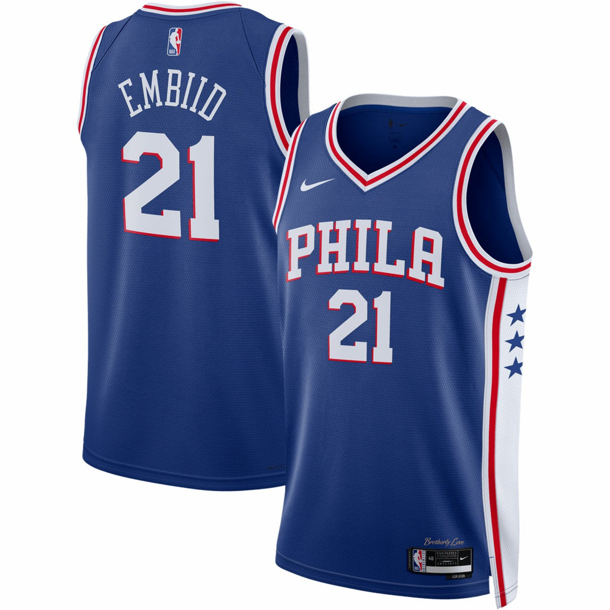 Joel Embiid Philadelphia 76ers Unisex Swingman Jersey - Icon Edition - Royal cheap