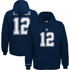 Dallas Cowboys Youth Retired Player Name & Number Pullover Hoodie - Navy outlet