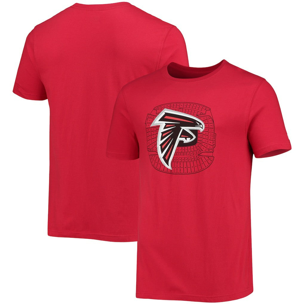 Atlanta Falcons New Era Stadium T-Shirt - Red for sale